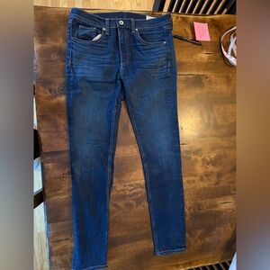 Rag and Bone Classic Blue Women's Ankle Skinny Jeans